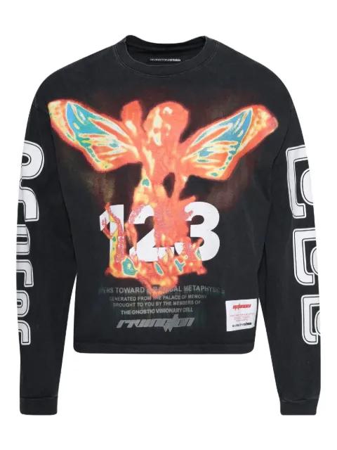 long-sleeve graphic T-shirt by RRR123