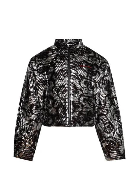 metallic print jacket by RRR123