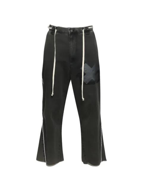 pastoral straight-leg trousers by RRR123