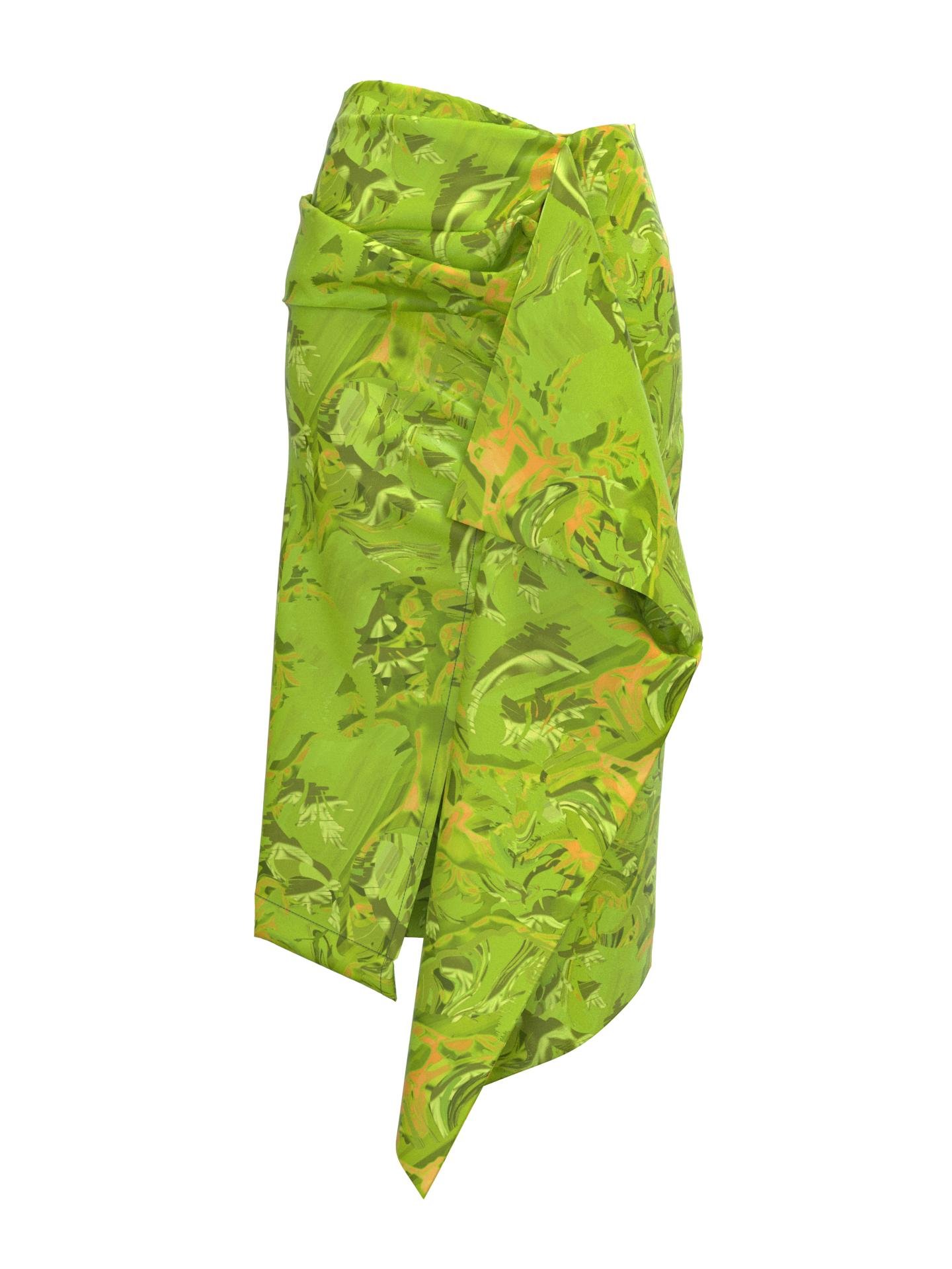 Danakil Wrap Skirt by RRY02