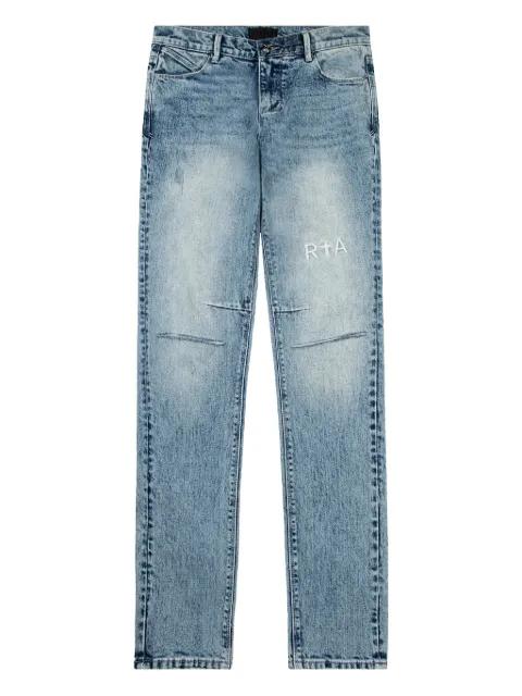 Bryant distressed bootcut jeans by RTA