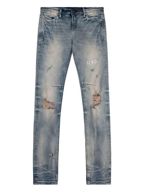 Clayton distressed bootcut jeans by RTA