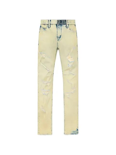 Clayton distressed-effect jeans by RTA