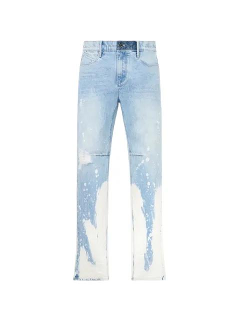 Denis splatter-print jeans by RTA