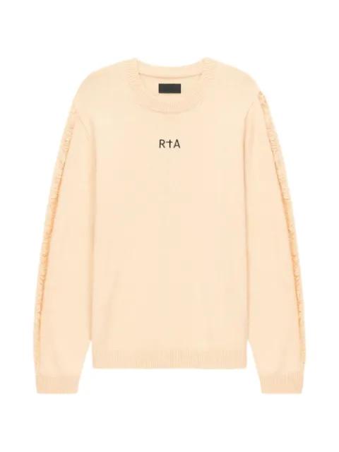 Ethan cross-embroidered sweater by RTA