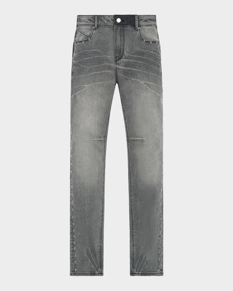 Exodus Bryant Side Cross Skinny Jeans by RTA