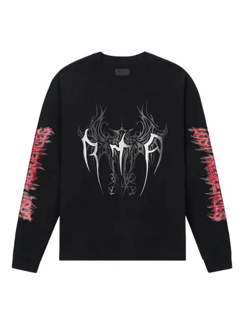 Lawrence "Black Cyber Sigilism" sweatshirt by RTA