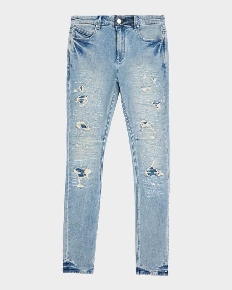 Men's Bryant Ripped Skinny Jeans by RTA