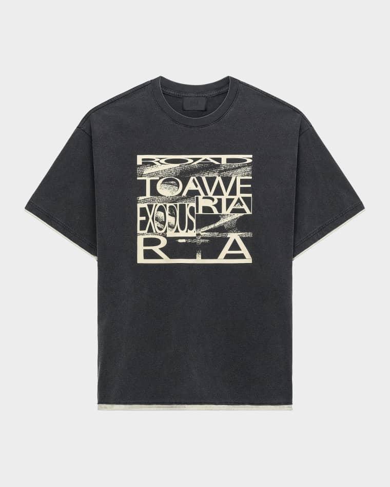 Men's Elian Double Layered T-Shirt by RTA