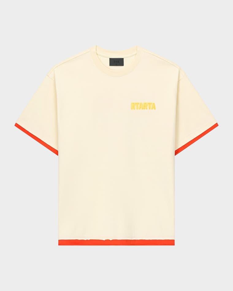 Men's Elian Double Layered T-Shirt by RTA