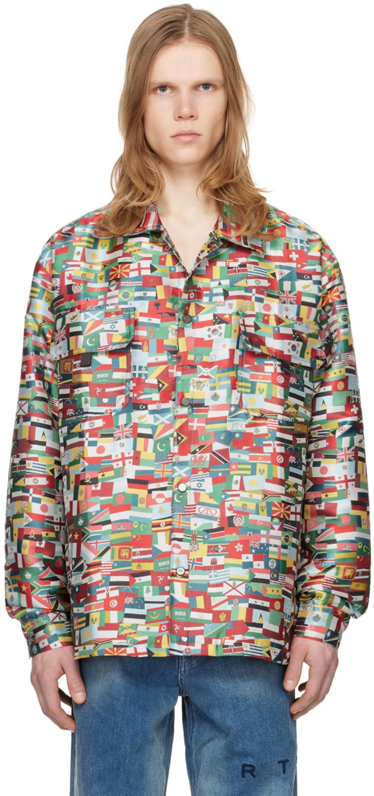 Multicolor Chest Pockets Jacket by RTA
