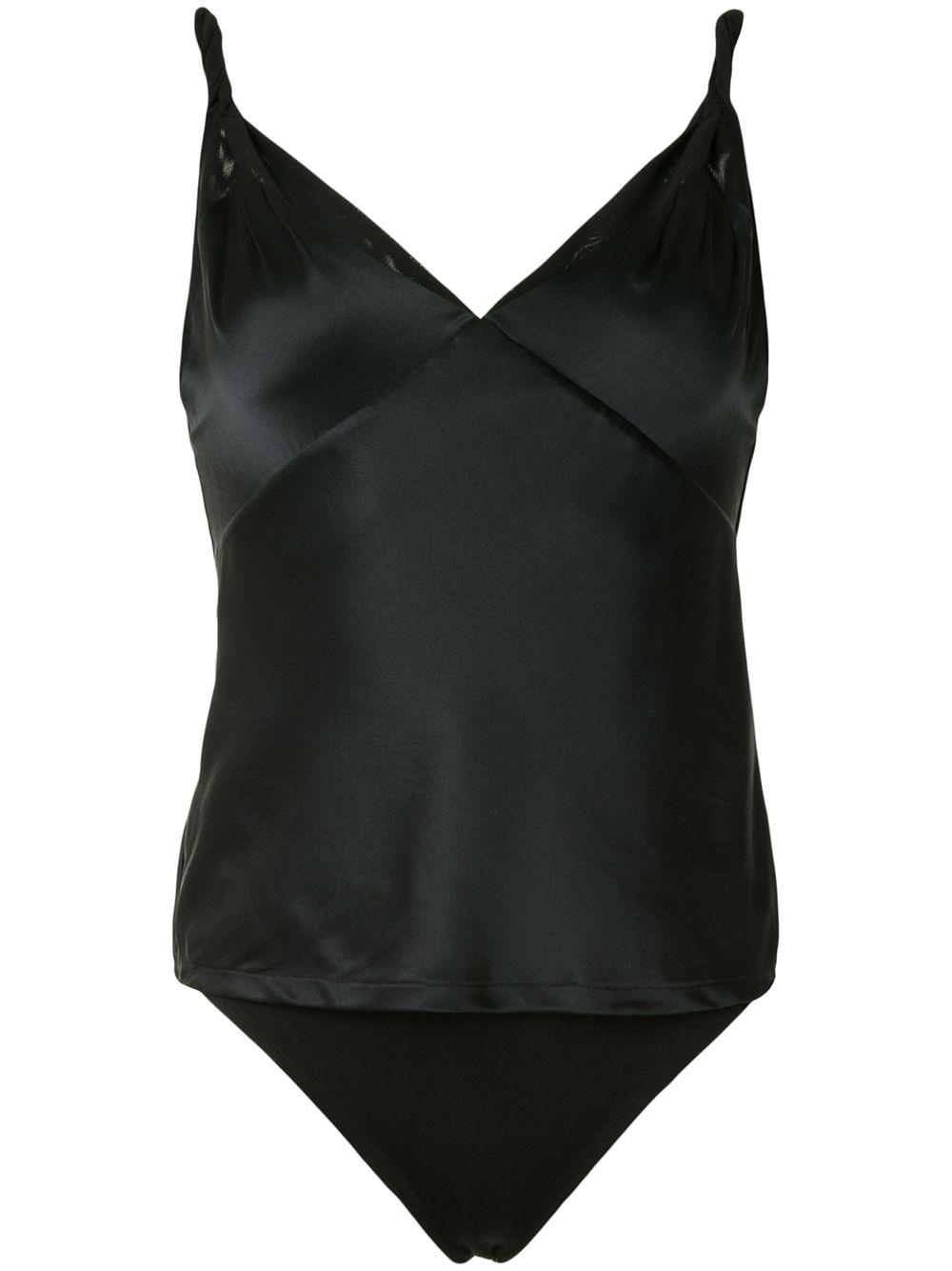 cami top silk bodysuit by RTA
