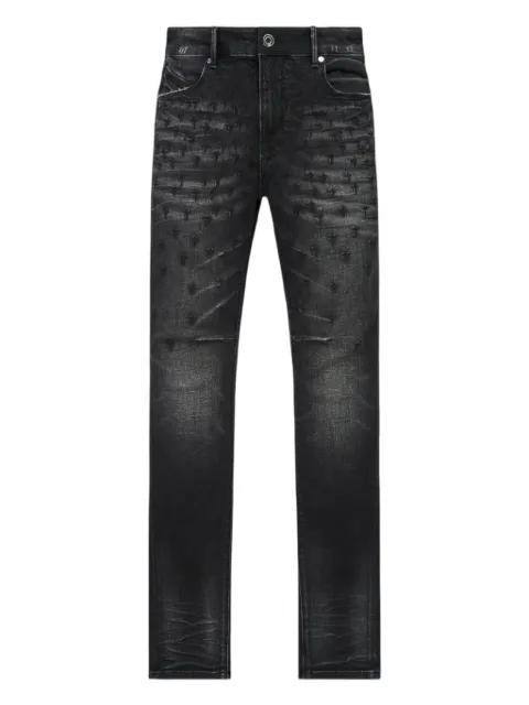 cross embroidery bryant jeans by RTA