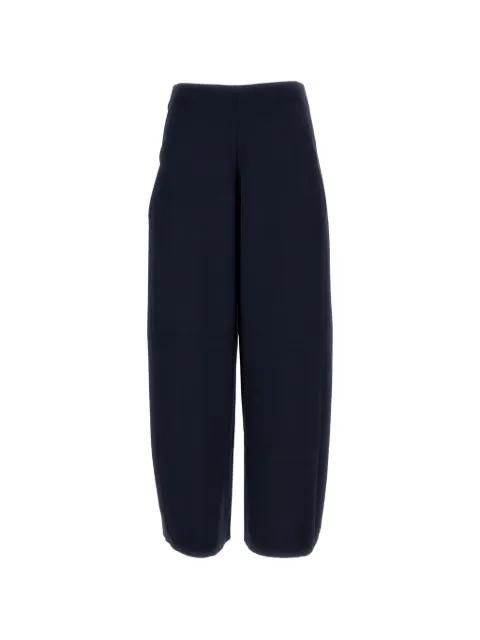 wide-leg elasticated-waist trousers by RTW