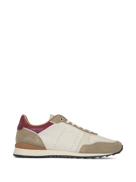 Joan panelled suede-trim sneakers by RUBIROSA