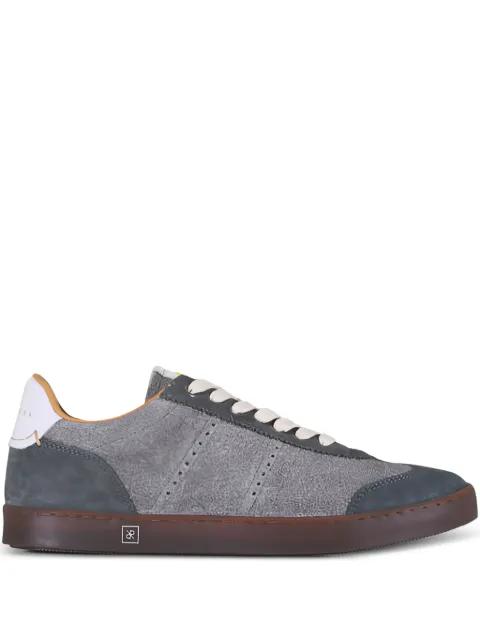 suede panelled trainers by RUBIROSA