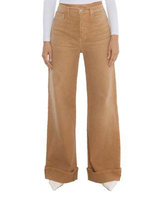 High Rise Adeline Cuffed Jeans by RUDES DENIM