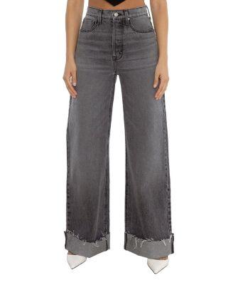 High Rise Adeline Cuffed Jeans by RUDES DENIM