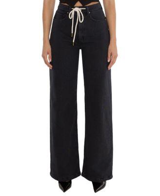 High Rise Riley Pant in Black by RUDES DENIM