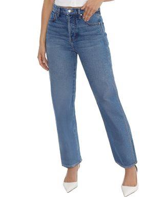 High Rise Tracy Straight Jean in Ocean Blue by RUDES DENIM