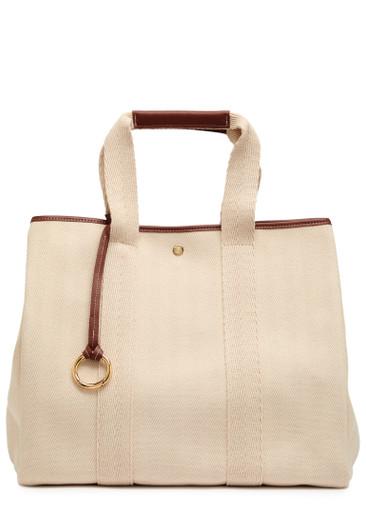 Traversée L Verneuil canvas tote bag by RUE DE VERNEUIL