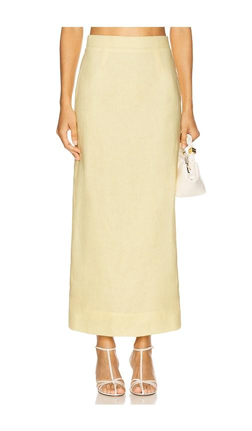 Rue Sophie Adan Skirt in Yellow by RUE SOPHIE