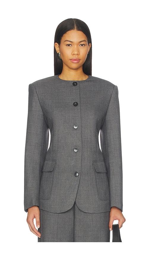 Rue Sophie Arlin Blazer in Grey by RUE SOPHIE