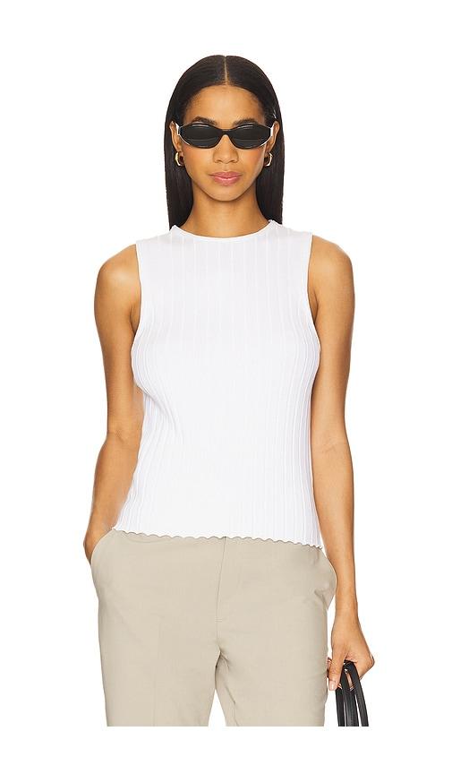 Rue Sophie Brit Sweater Top in White by RUE SOPHIE