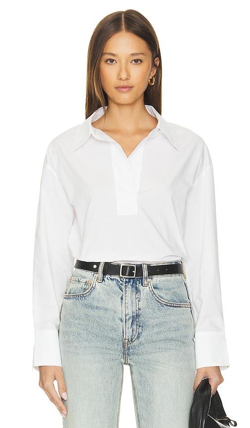Rue Sophie Brooke Shirt in White by RUE SOPHIE