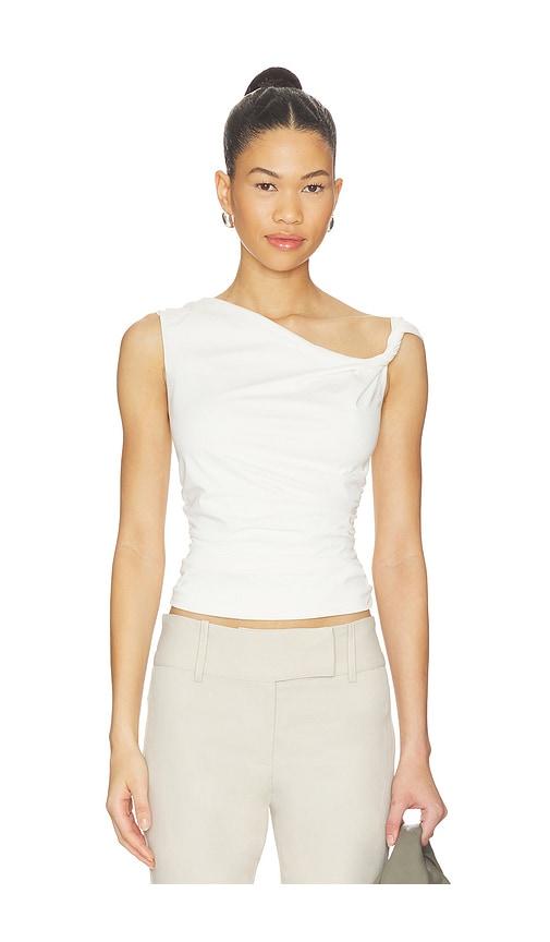 Rue Sophie Eden Top in White by RUE SOPHIE
