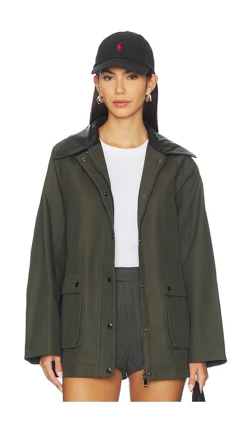 Rue Sophie Roth Jacket in Army by RUE SOPHIE