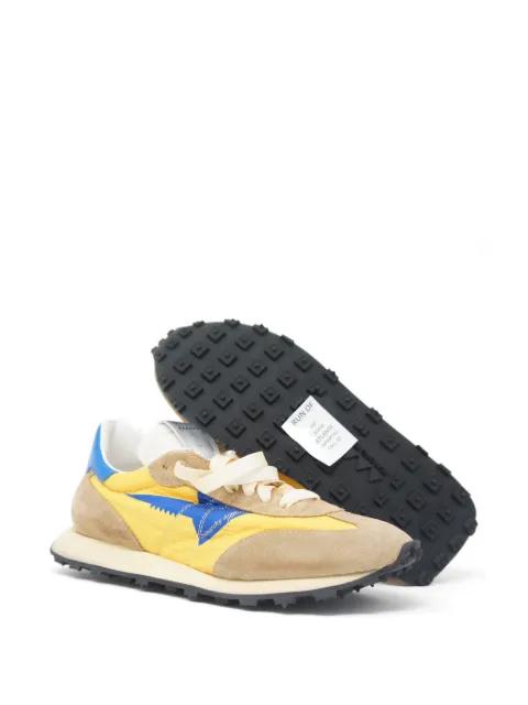 panelled logo-detail sneakers by RUN OF