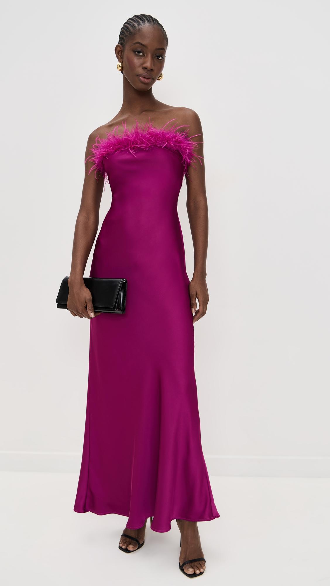 Ariana Strapless Maxi Dress by RUNAWAY THE LABEL