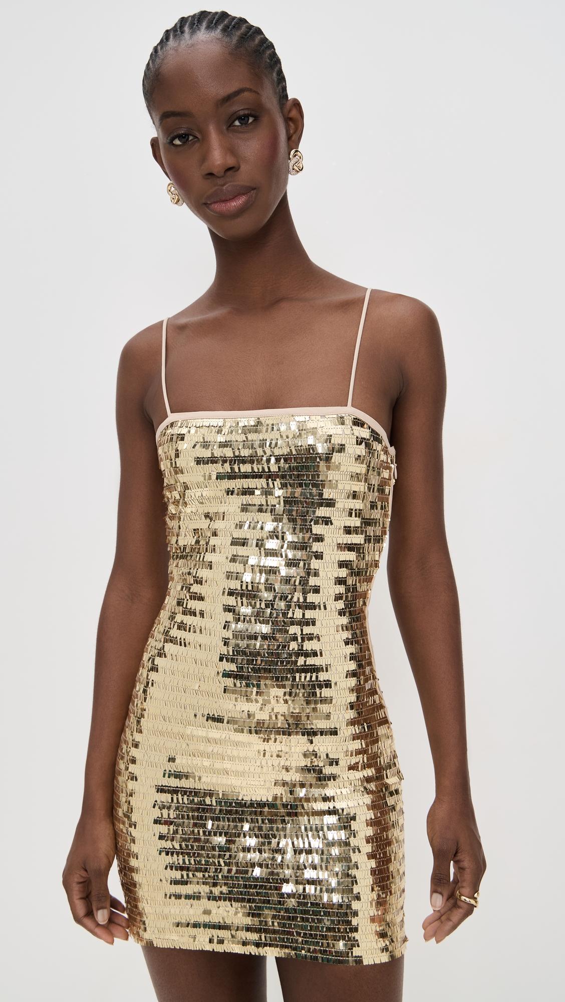 Kerrie Sequin Mini Dress by RUNAWAY THE LABEL