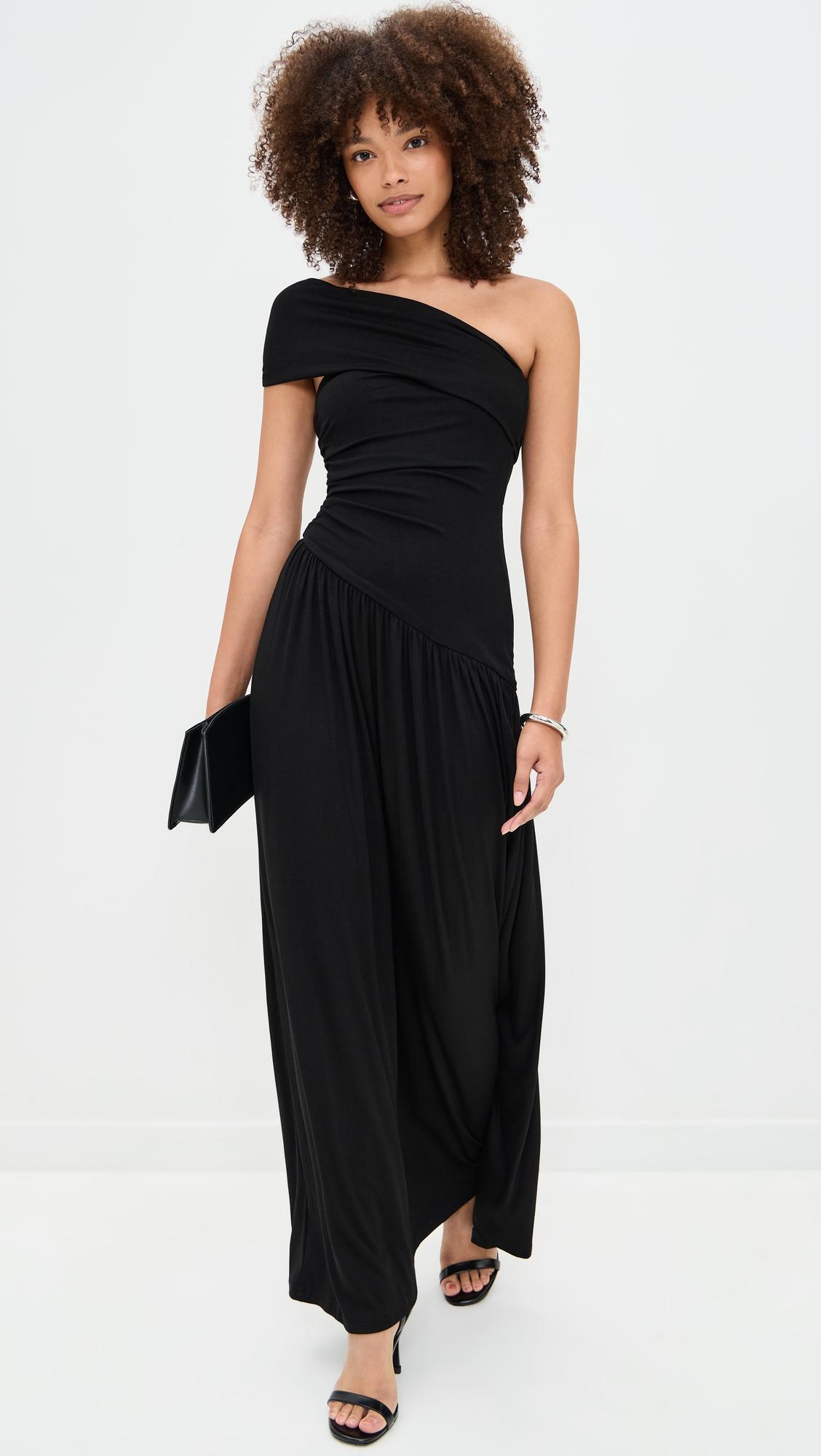 Lara One Shoulder Maxi Dress by RUNAWAY THE LABEL