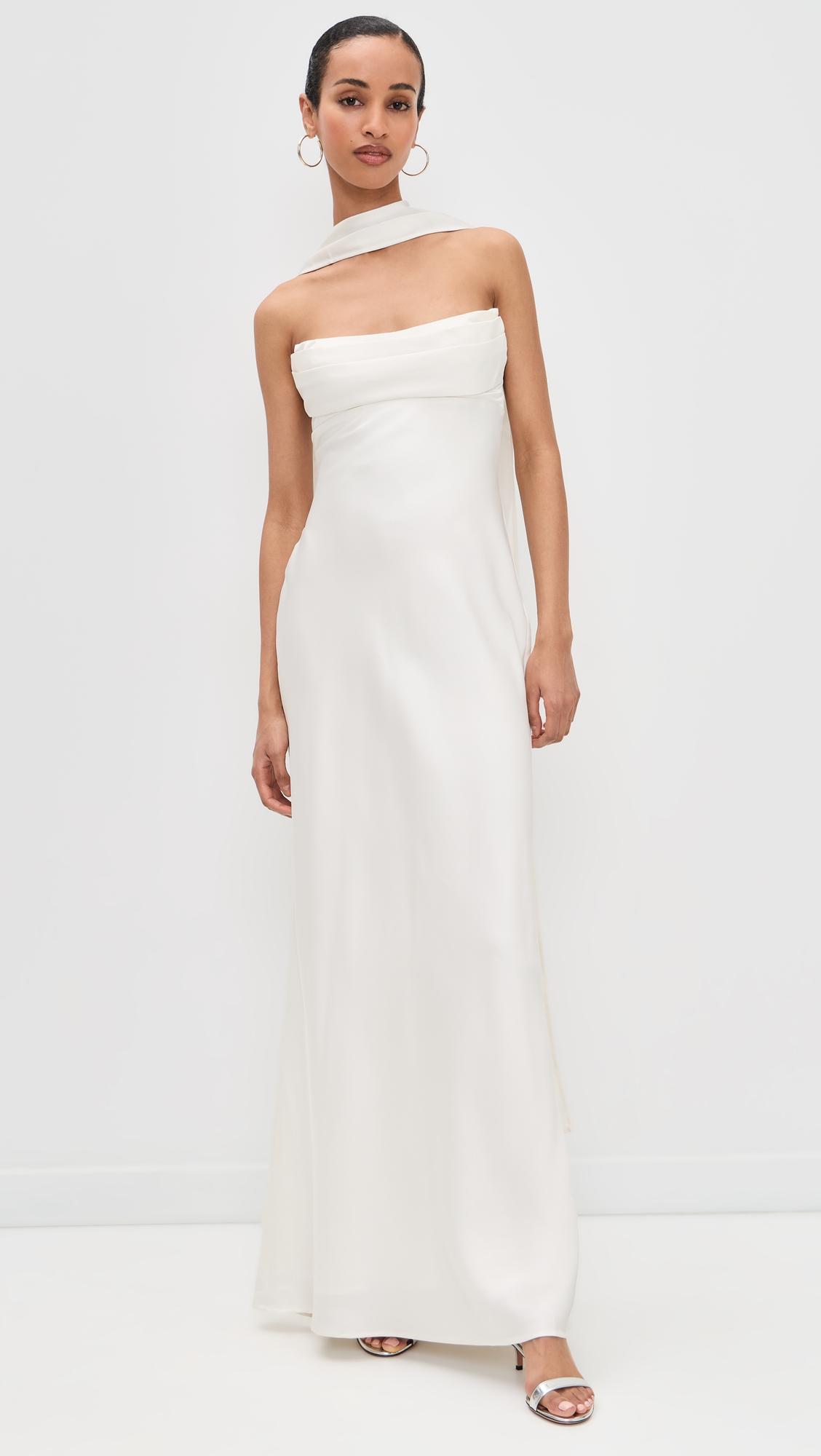 Madeleine Strapless Maxi Dress by RUNAWAY THE LABEL