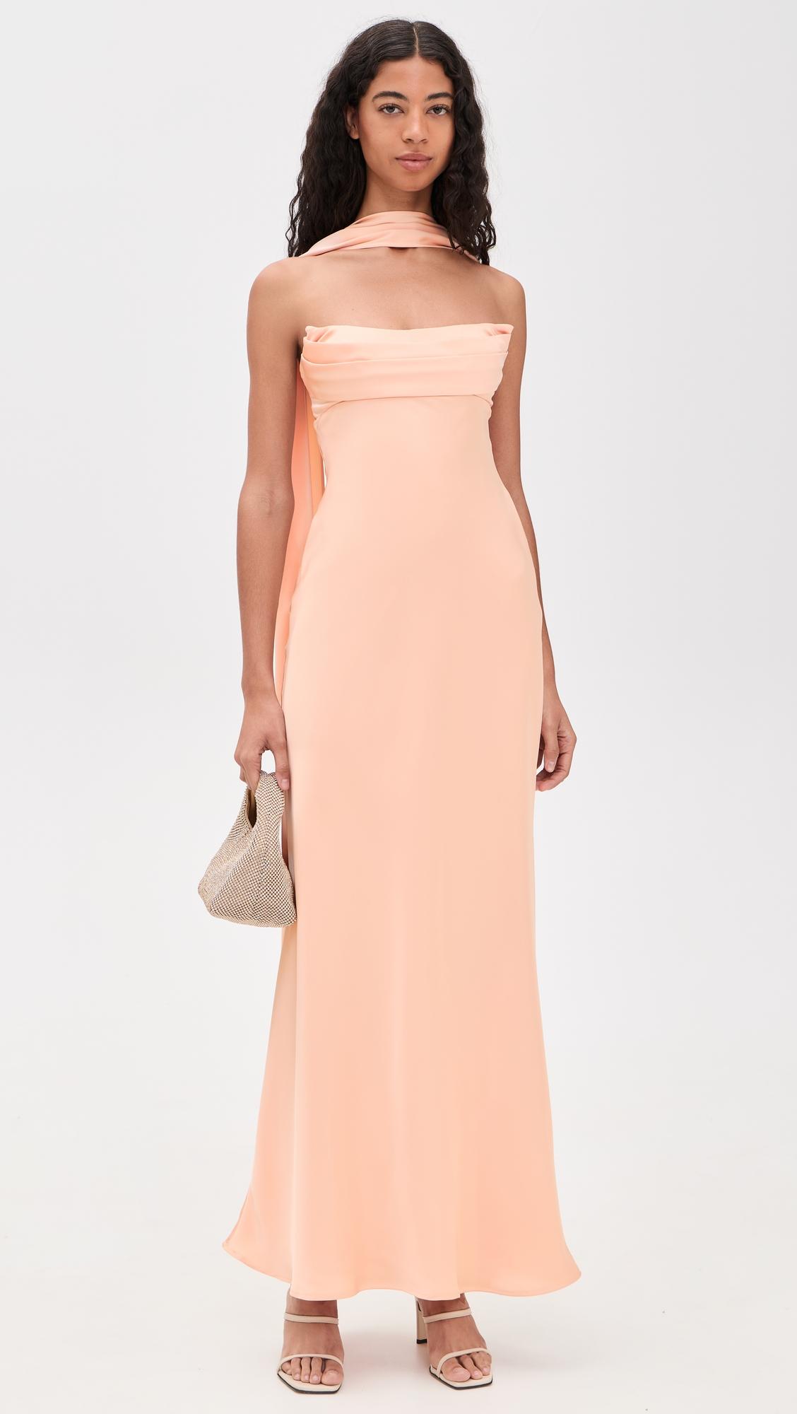 Madeleine Strapless Maxi Dress by RUNAWAY THE LABEL