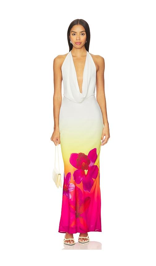 Runaway The Label Jasmina Maxi Dress in White by RUNAWAY THE LABEL