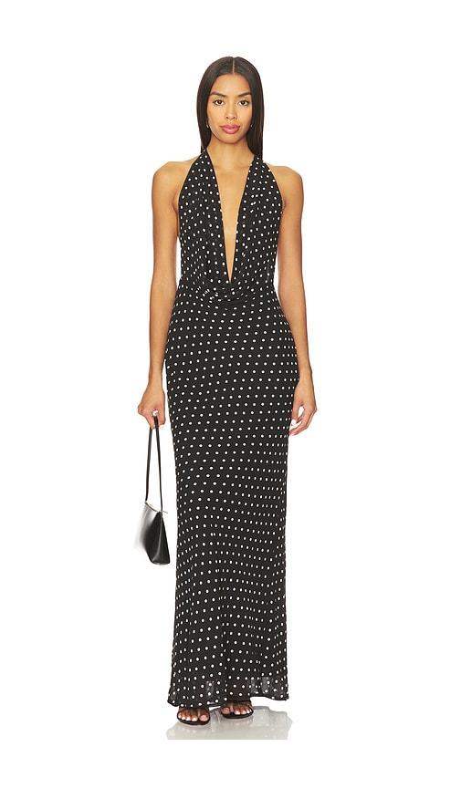 Runaway The Label Lexie Maxi Dress in Black by RUNAWAY THE LABEL