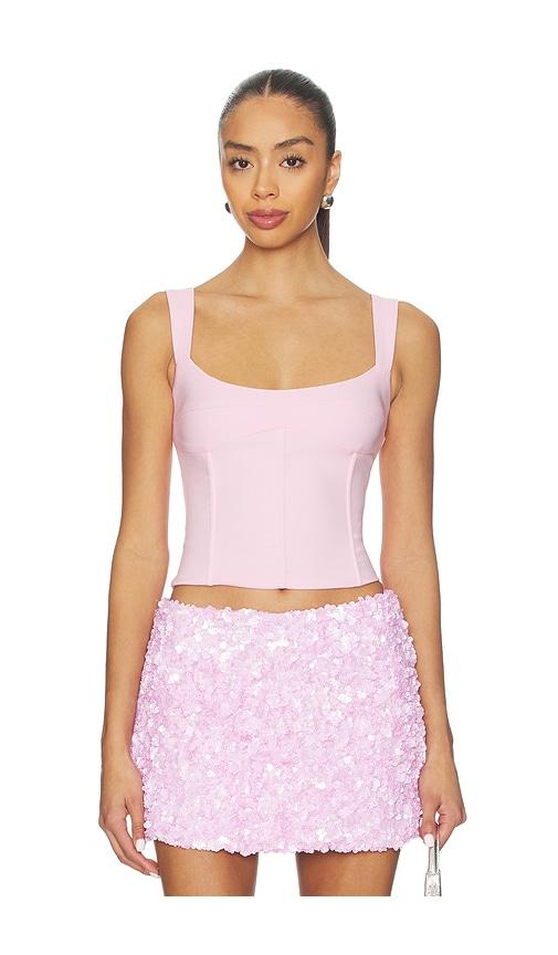 Runaway The Label Orion Bustier in Pink by RUNAWAY THE LABEL