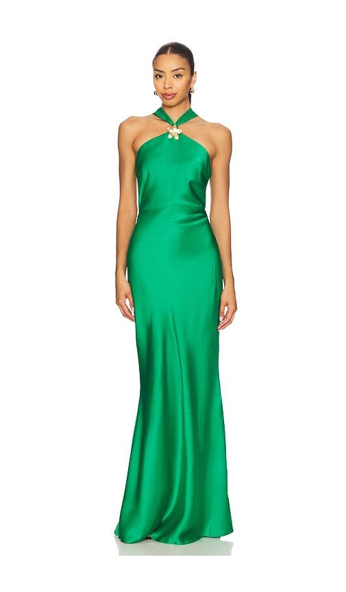 Runaway The Label x REVOLVE Chara Maxi Dress in Green by RUNAWAY THE LABEL