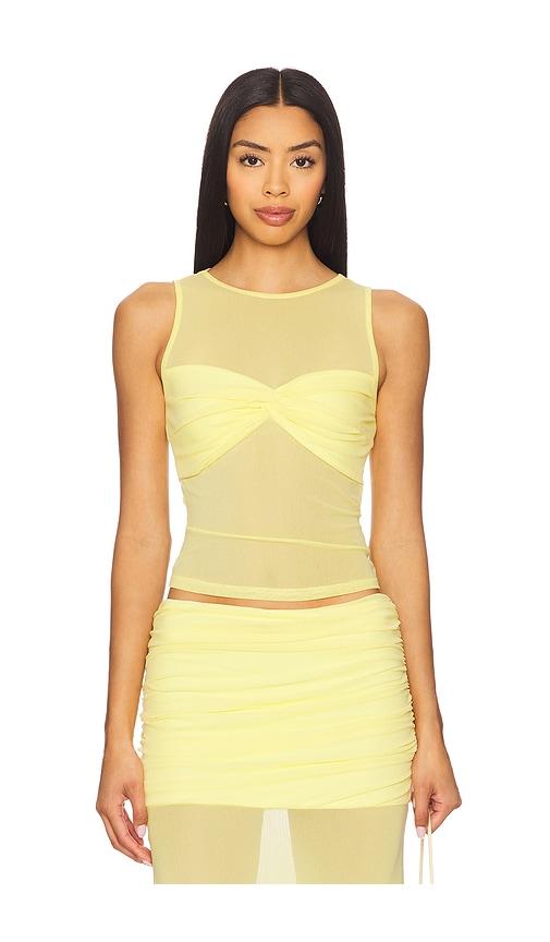 Runaway The Label x REVOLVE Meila Top in Yellow by RUNAWAY THE LABEL