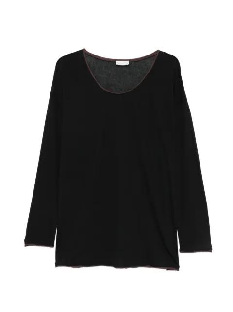 Charcoal Toma long-sleeved top by RUOHAN