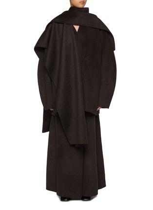 Wolin Wool Cashmere Coat by RUOHAN