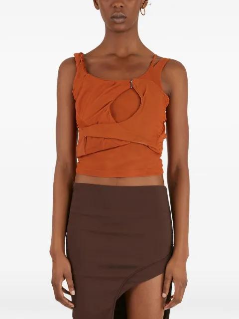 overlay-strap top by RUSFRCADE