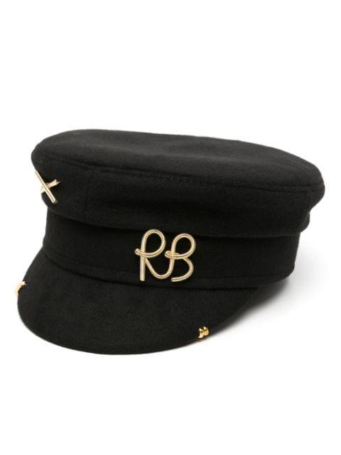 Baker Boy logo-appliqué cap by RUSLAN BAGINSKIY