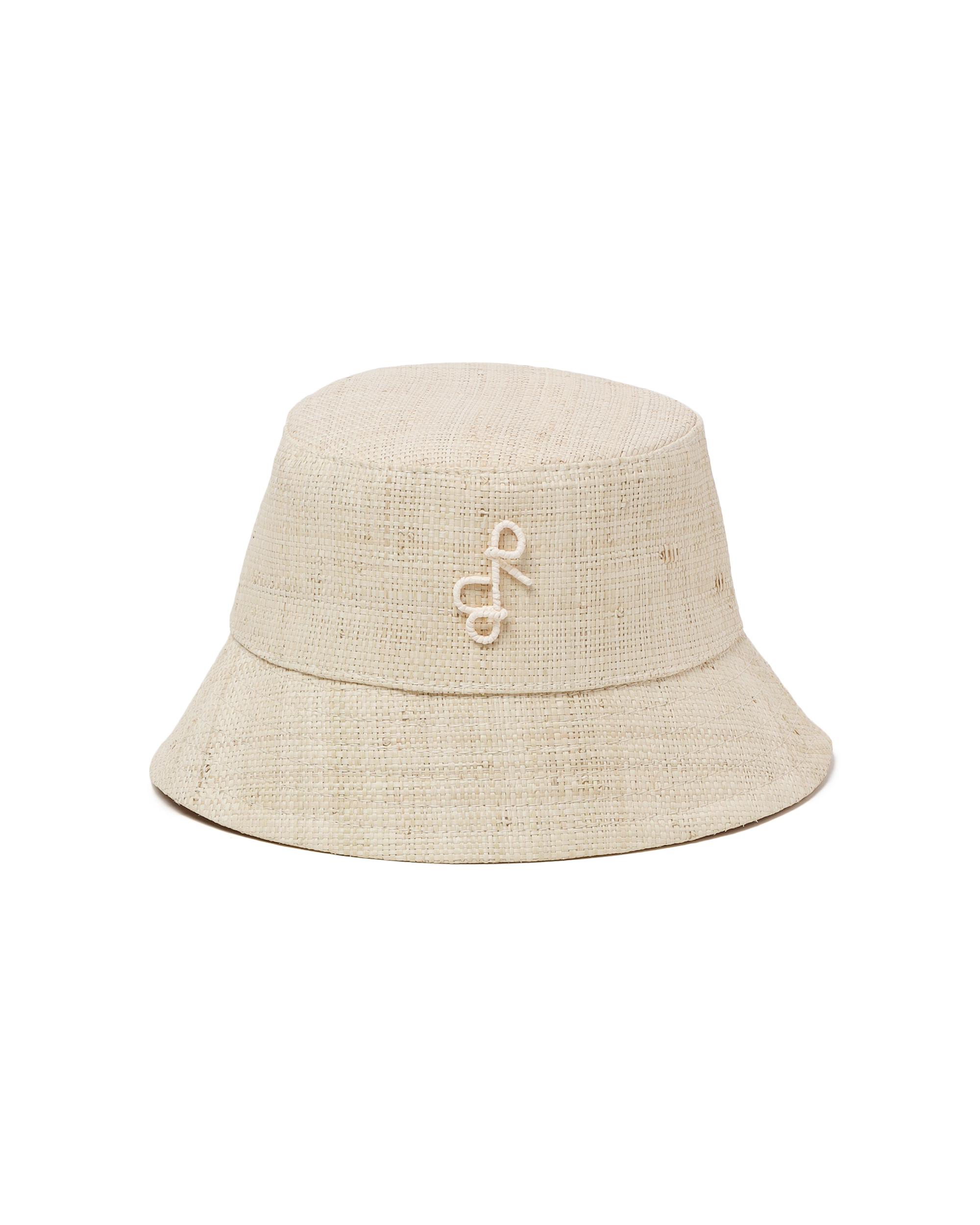 Monogram-embellished bucket hat by RUSLAN BAGINSKIY