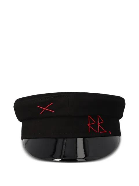 embroidered-detail cap hat by RUSLAN BAGINSKIY