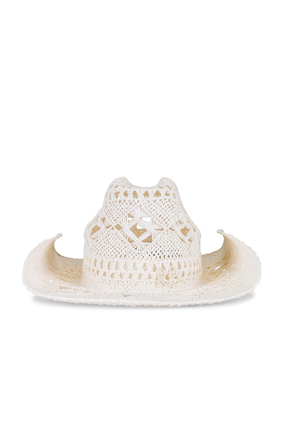 knitted cowboy hat by RUSLAN BAGINSKIY jellibeans