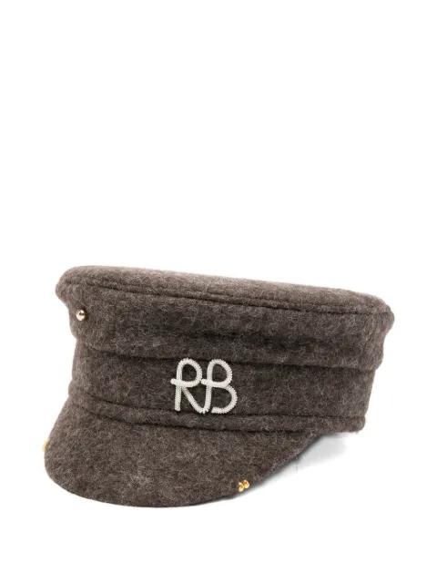 logo-detail hat by RUSLAN BAGINSKIY